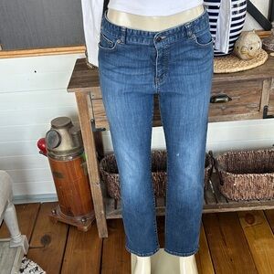 Chaps Dark Blue Denim Jeans Denim Women’s Jeans – Size 14 Petite